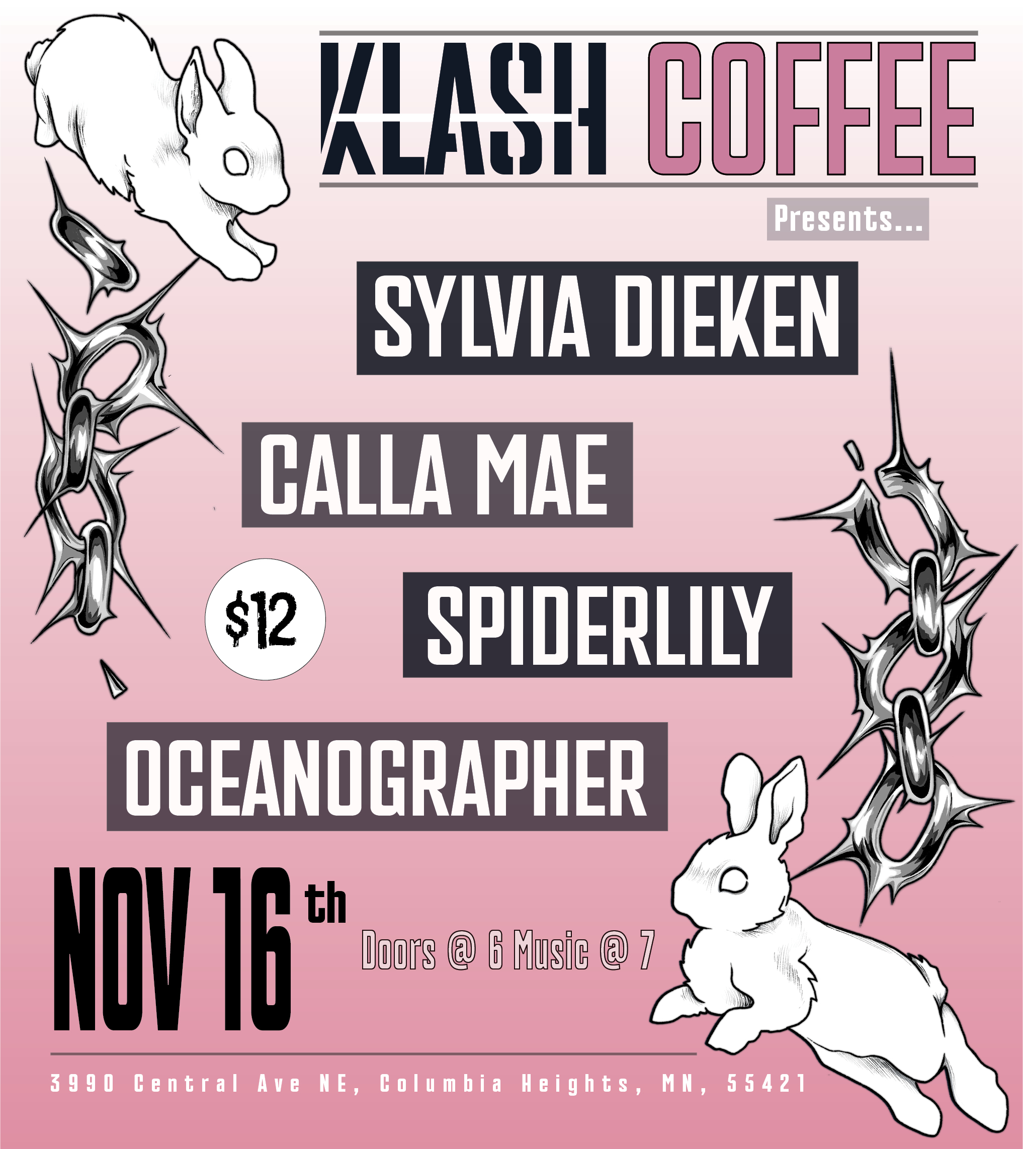 Klash Coffee Nov 16th
